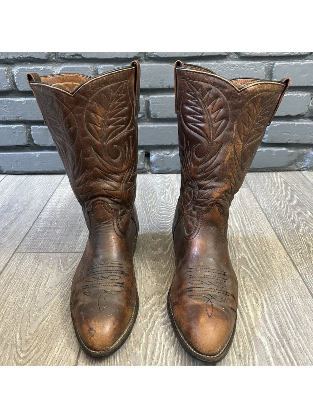 Red Wing 9801 Pecos Vintage Western Pull On Work Boots Mens 11 EEE